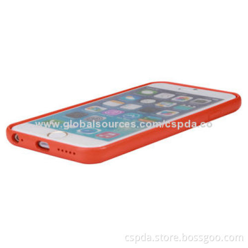 Super Slim PU Back Cover Case for iPhone 6, Various Colors Available